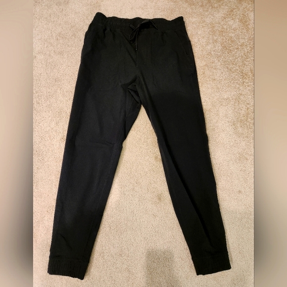 Men's Lululemon Black ABC WovenAir Pants Size L- NWOT - Picture 1 of 6
